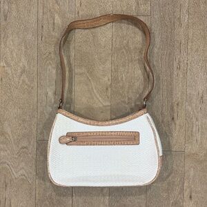 Liz Claiborne Tan and White Women's Bag